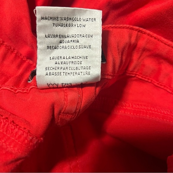 Cello Womens Red Skinny Stretch Jeans Size 7 Cotton Spandex Statement EUC - Picture 7 of 9
